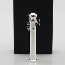 Germany Sillems Cross anchor pipe pressure rod Sterling silver enamel finish special with smoke knife needle 1910