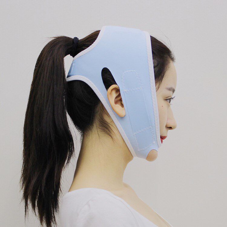 Line engraving bandage shaping plastic Divine Instrumental Mask Full Face Cosmetic Facial Surgery Recovery Headgear Medical