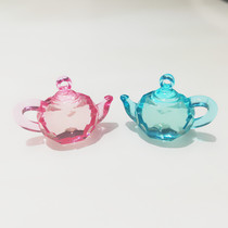 Crystal Teapot Toy Childrens Home Kettle Props Kid Share Gem Gift Kindergarten Game Pendulum