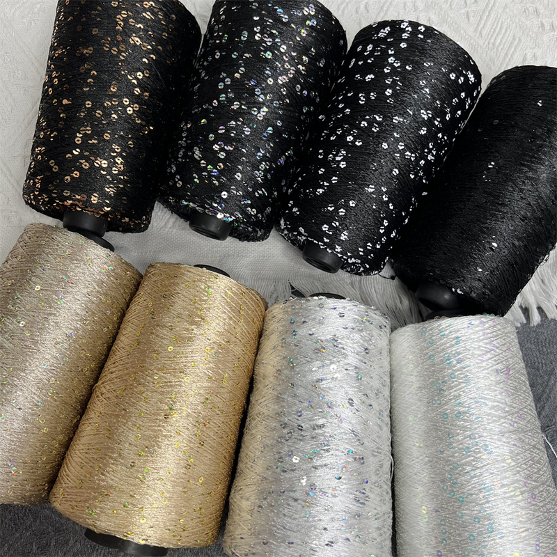 Sequin Yarn, Sequin Thread, Hard and Durable, Polyester Material, Hand-Mixed Yarn, Free Shipping over 50, Love the Yarn House Sequin Yarn, Sequin Thread, Hard and Durable, Polyester Material, Hand-Mixed Yarn, Free Shipping over 50, Love the Yarn House