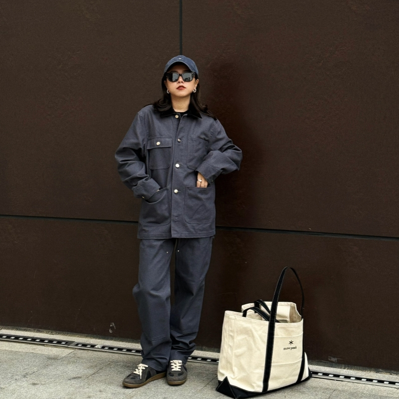 Original Thin Kaha-Style Michigan Canvas Work Jacket Michigan