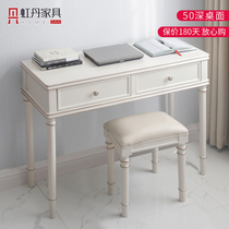Hongdan American all solid wood ultra wide computer desk 100 110cm writing table widen 50cm wide table