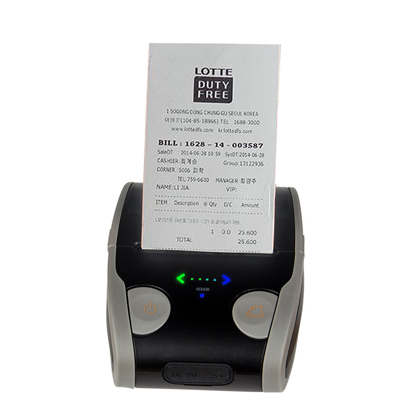 Qunsuo 5806 Bluetooth thermal printer temperature and humidity meter soil detection self-adhesive Huishang logistics Zhixiang collar slave