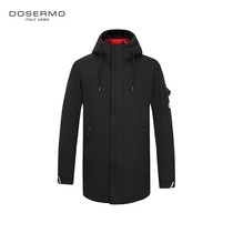 DOSERMO Dan Seymour mens winter wear trend medium and long jacket casual white duck down jacket 061514751