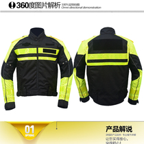 Motorcycle locomotive racing riding suit anti-drop reflective lobster suit Knight equipment Four Seasons universal men and women riding Cotton