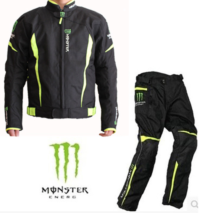 Locomotive Racing Locomotive Warm Cotton All Season Universal Anti-Fall CE Protection HJ138 Rider BLACK