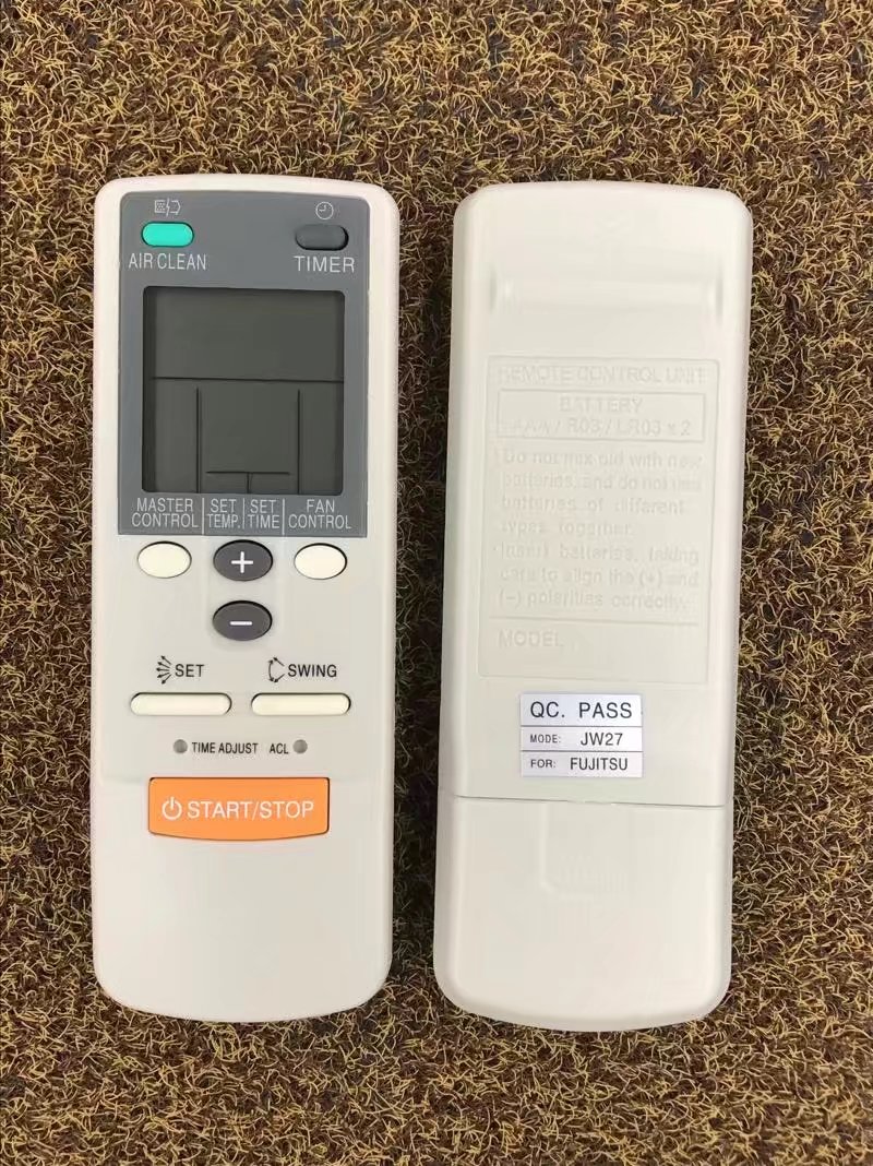 English version of the new Fujitsu Jumbo air conditioning remote control AR-JW27 JW33JW31 JW2 JW19 Universal