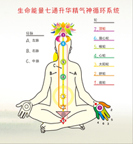 Become attached to the three seven rounds of visualizing a portrait thangka paper double-sided plastic Q