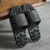 Nay Trail Leaks Slippers Mens Summer Bathroom Bath anti-slip lovers Home Home Massage Toilet Deodorant Cool