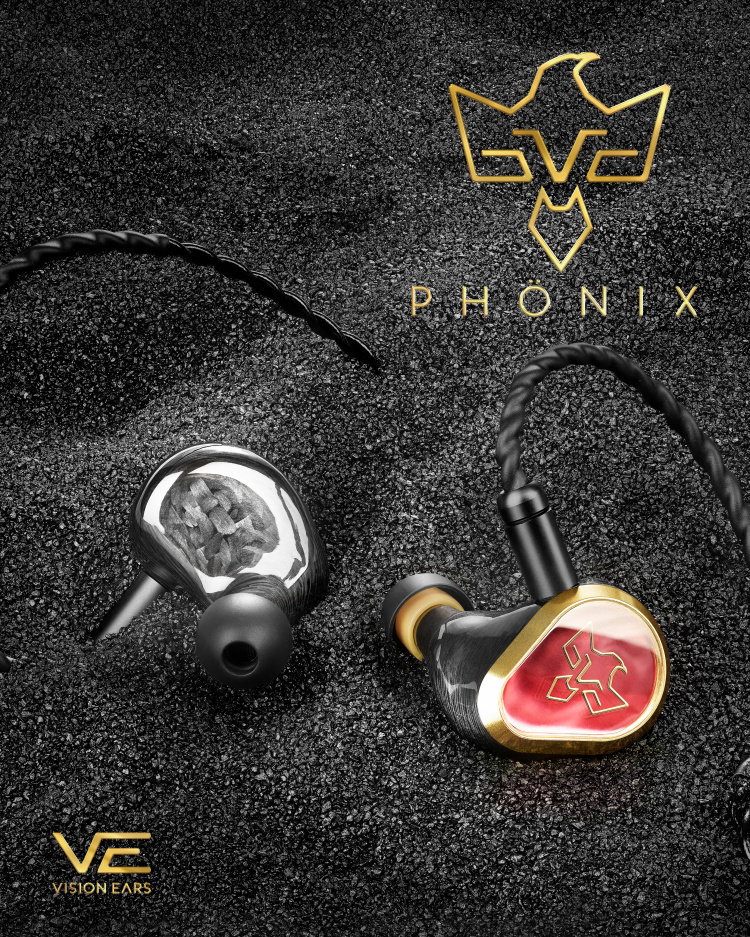 ◤RR◢Vision Ears紫凤凰座Phoenix大魔王VE13入耳VE耳机AURA耳塞评价