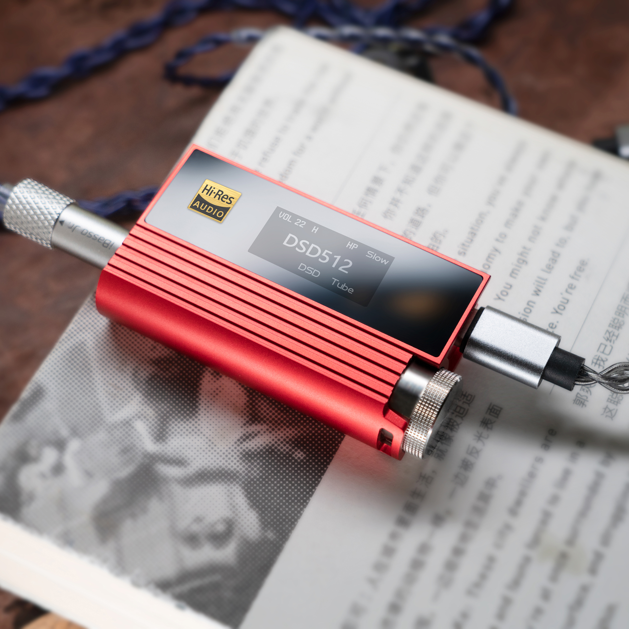 iBasso Nunchaku HiFiデコードヘッドホンアンプDC-Elite胆管スモールテール