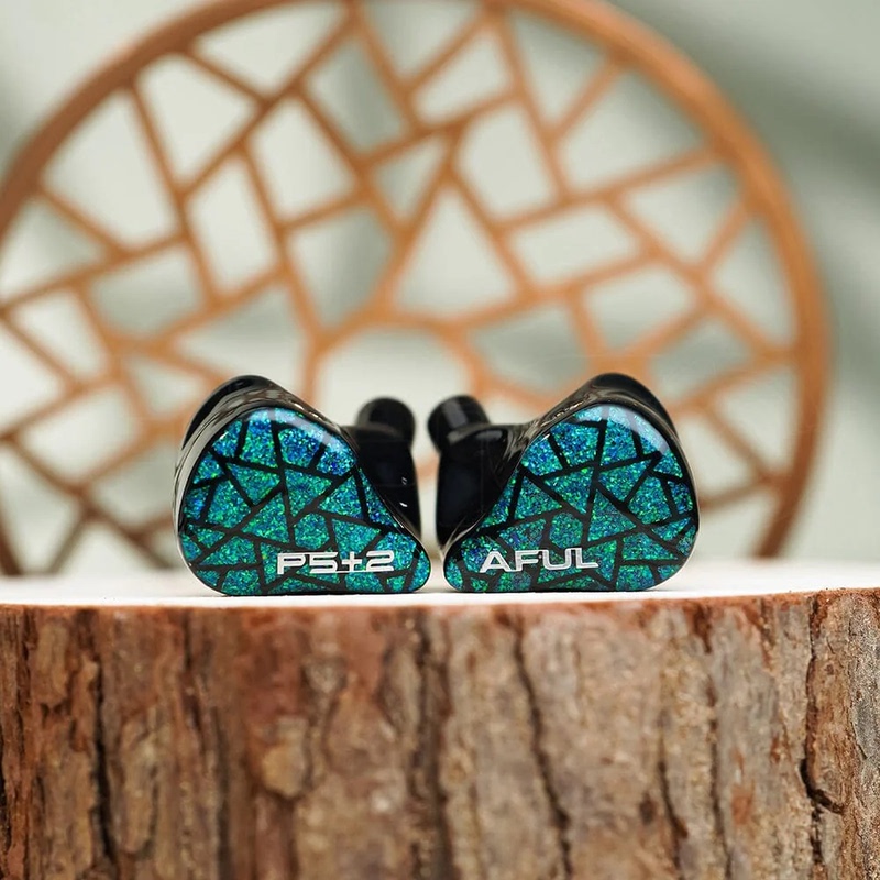 Aful Zhiyin P5+2 Dynamic Moving Iron Flat-Panel Unit Hybrid 3D Printed Hifi Audiophile In-Ear Headphones