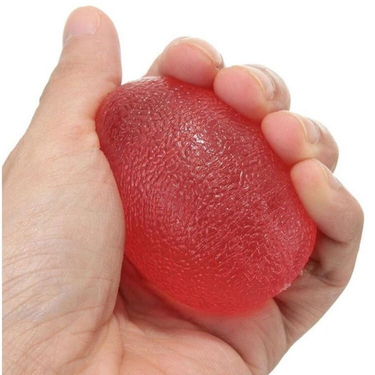 Silicone grip Powerball elderly stroke hemiplegia rehabilitation training ball handball training with ball decompression grip finger