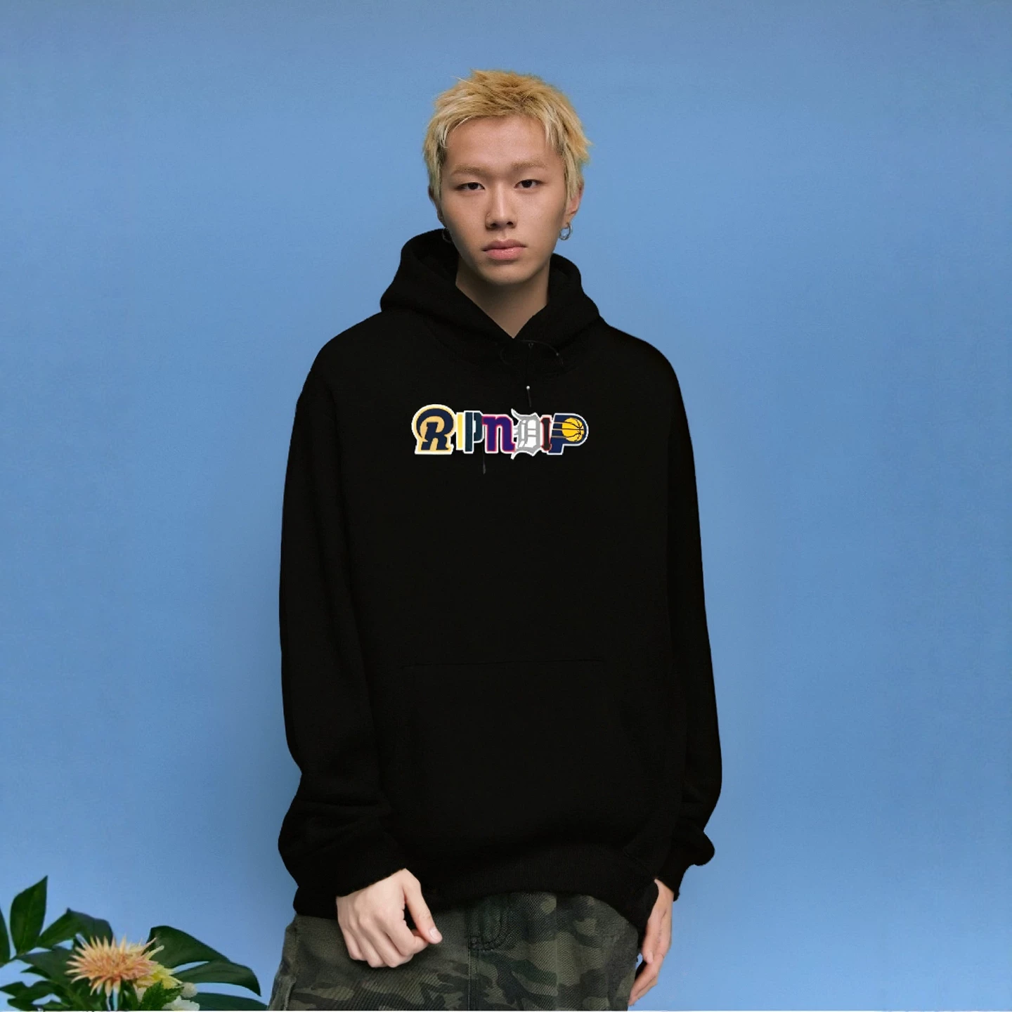 RIPNDIP американский уличный модный бренд принт букв на улице посмертный жест локоть м—простая толстовка
