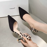 Сандалии, летняя обувь с заостренным носом, сексуальные туфли на высоком каблуке, 2024 года, яркий броский стиль, французский стиль