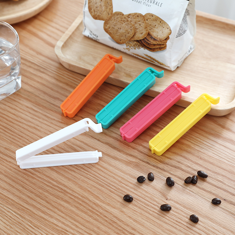 Japanese Food Seal Bag Clip Snack Crisper Seal Clip powdered tea Damp Plastic Bag Clips 5 Clothes