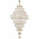 Large Chandelier for Duplex Houses, Modern Light Luxury for Villa Living Rooms, Open-Air Mezzanine Floors, Hotel Lobbies, Crystal Staircase Lights