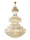 2025 New European-Style Duplex Building Large Chandelier Villa Mezzanine Living Room Crystal Chandelier Open-Air Lobby Long Chandelier
