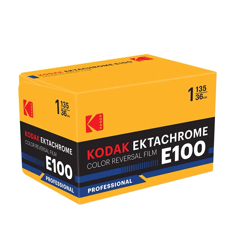 New Version of Kodak Reversal Film Kodak E100 Ektachrome 135 Color Positive Film March 28 New Version of Kodak Reversal Film Kodak E100 Ektachrome 135 Color Positive Film March 28