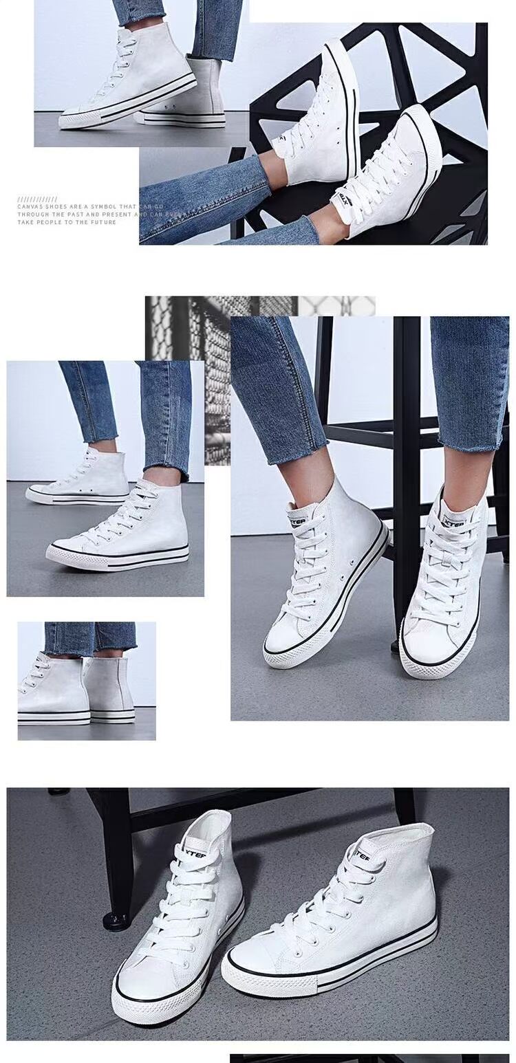 Giày vải nữ Xtep 2018 xuân hè mới với những đôi giày nữ cao cấp dành cho giới trẻ - Plimsolls giày anta nam