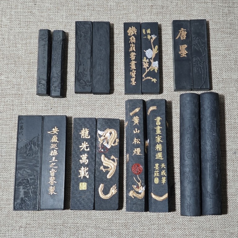 銀 徽州老胡開文 蘭亭 受賞レア限定品 徽州老胡開文製 骨董品 記念品