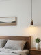 Medieval-Style Bedroom Bedside Chandelier, Retro Wabi-Sabi Style Yellow Travertine Stone Entryway Bar Counter Staircase Small Pendant Light
