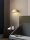 Medieval Style New Bedroom Bedside Wall Lamp Retro Yellow Travertine Stone Corridor Outdoor Courtyard Balcony Waterproof Wall Lamp