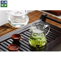 Стаканная чашка с доги толстым огнем -Устойчивый офис простой зеленый чай, сделайте фильтрование чайной чашку Crescent Cup Cup