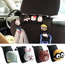 Car hook back seat back hook multi-function car with car creative 3D stereo cartoon car small hook