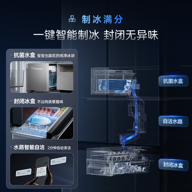 海信BCD-509E5SFZSD冰箱图片
