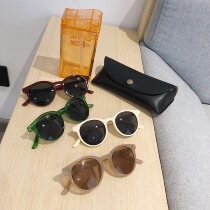 Cookies Moms Clothing Stores Ins summer new children Korean version sunscreen glasses male and female child baby ink sunglasses