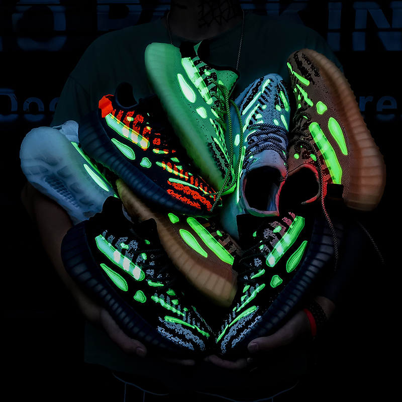 Men's Summer Breathable Shoes, Large Size Casual Sneakers, 350 Mesh Running Shoes, Trendy Sports Shoes for Men