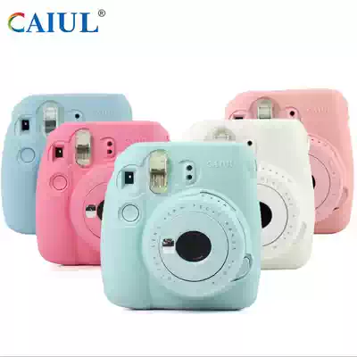 Fuji turtle mini8 8 9 luminous jelly sleeve camera Crystal Protective case protective cover