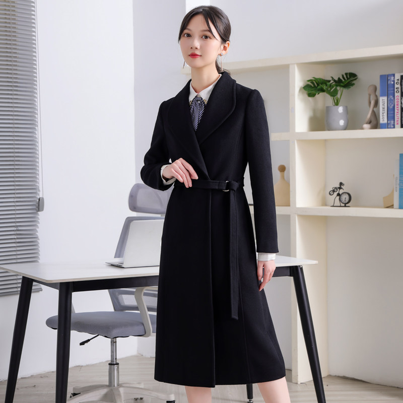 Sales of building worksuit new clothes coat female winter professional high-end hotels front desk jewelry shop wear