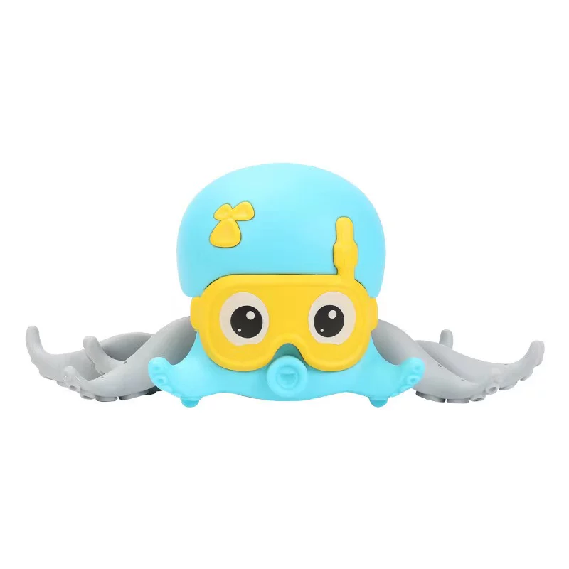 Реалистичная игрушка для ползания и игры во время купания в воде, осьминог