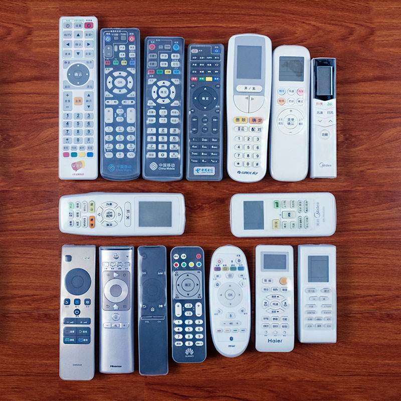 TV set-top box air conditioner remote control cover high-definition silicone cover remote control board dustproof waterproof dropproof protective cover