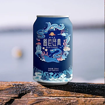 【金星】蓝色经典精酿鲜啤酒330ml*6