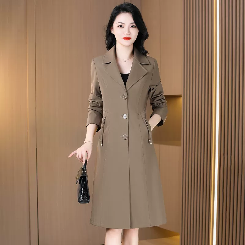 Trench coat, autumn elite jacket