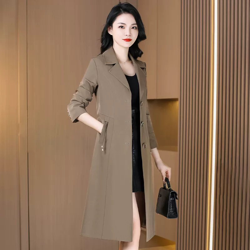 Trench coat, autumn elite jacket