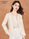 新中式国风薄外套女2025春秋新款刺绣漂亮高端气质高级感衬衫上衣