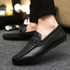 Men's Summer Breathable Loafers, Men's Business Formal Shoes, British Style Versatile Casual Leather Shoes, Slip-On Work Shoes