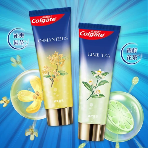 Свежая оральная зубная паста, ароматизированный чай, официальный продукт