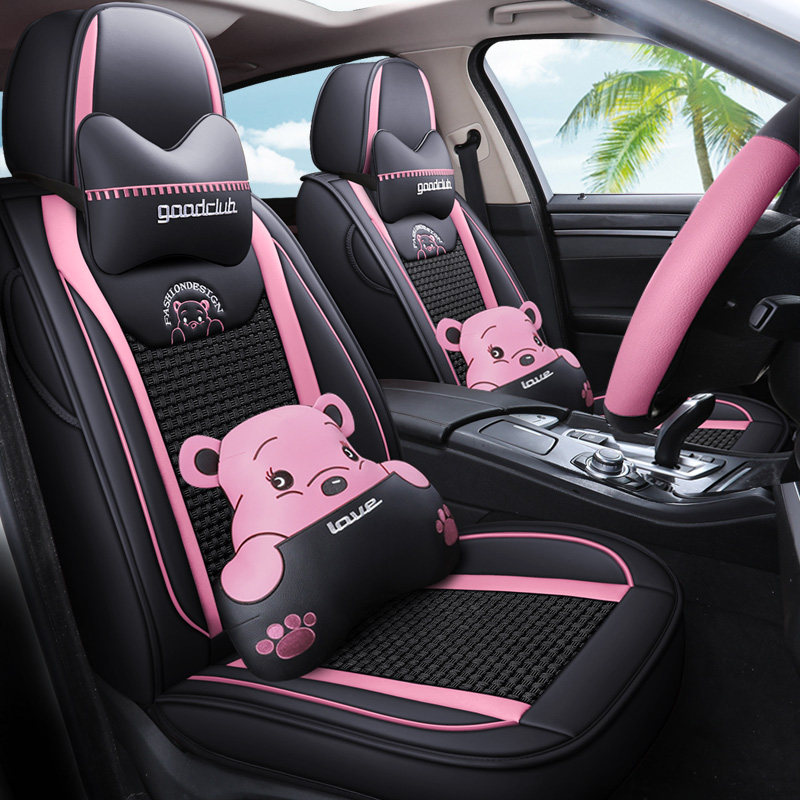 Car cushion four seasons universal Changan cs55cs75 Yidong cs35plus special ice silk all-inclusive seat cover summer