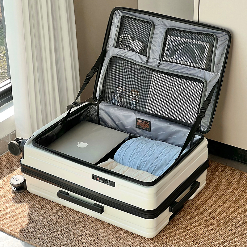 Side-Opening Suitcase 2026 New Model Expandable Trolley Case 20-Inch 26 Travel Boarding Case 24 Large Capacity Unisex Side-Opening Suitcase 2026 New Model Expandable Trolley Case 20-Inch 26 Travel Boarding Case 24 Large Capacity Unisex