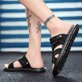 Трендовые летние тапочки, модные сандалии, коллекция 2021, популярно в интернете, мягкая подошва