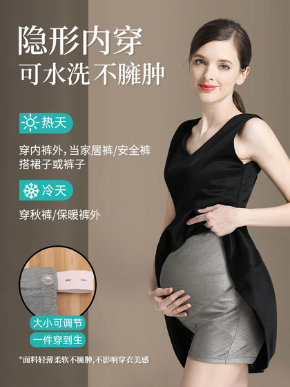 Radiation Protection Maternity Clothing, Maternity Shorts, Belly Band, Radiation Protection Clothing for Pregnant Office Workers, Invisible under Computer Wear, Summer