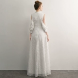 Белое элитное вечернее платье, коллекция 2021, подходит для подростков