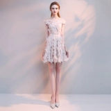 Платье подружки невесты, элитное короткое вечернее платье, коллекция 2022