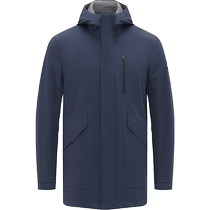 Navigmare Italia Small Sailing Blue Casual Cotton Clothing Men Winter Tooling Cotton Suit With Cap Zip Jacket