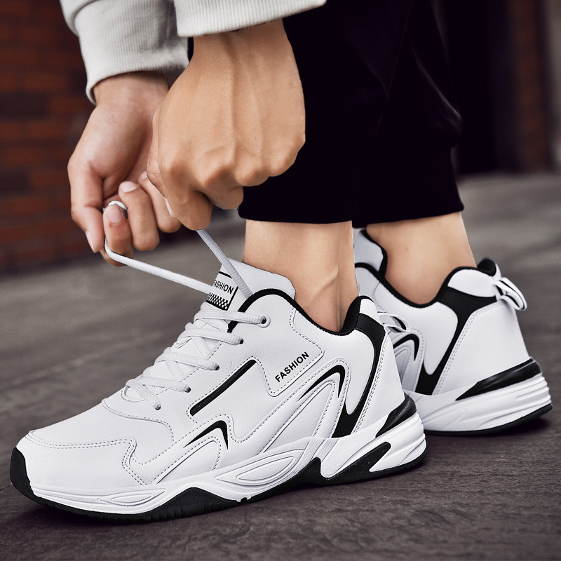 Extra Large Size Men's Shoes Spring 45 Casual Sports Shoes 46 Youth Student Mesh Shoes 47 Leather Running Shoes 48
